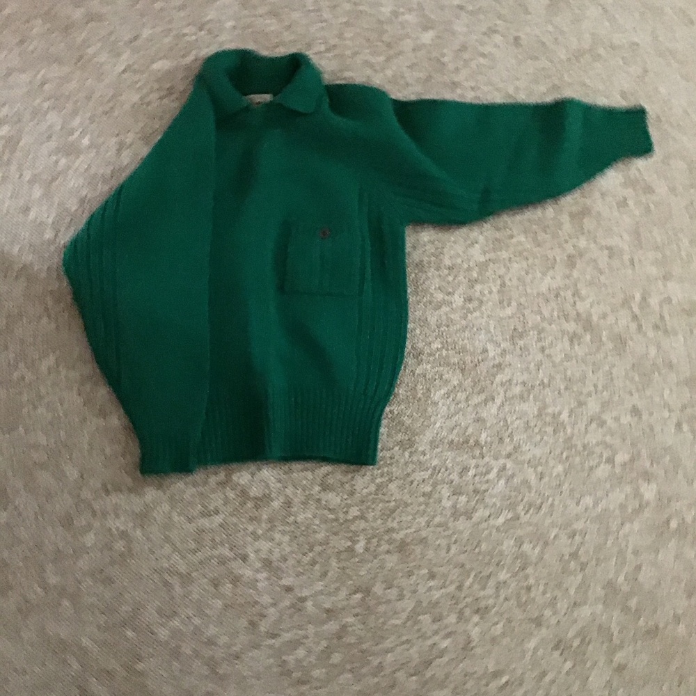 Shetland wool sweater